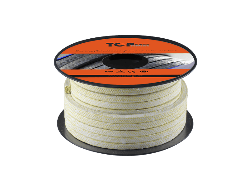 Endüstriyel Sızdırmazlık Çözümleri için Dayanıklı Fiberglas Çekirdekli Aramid Paketleme