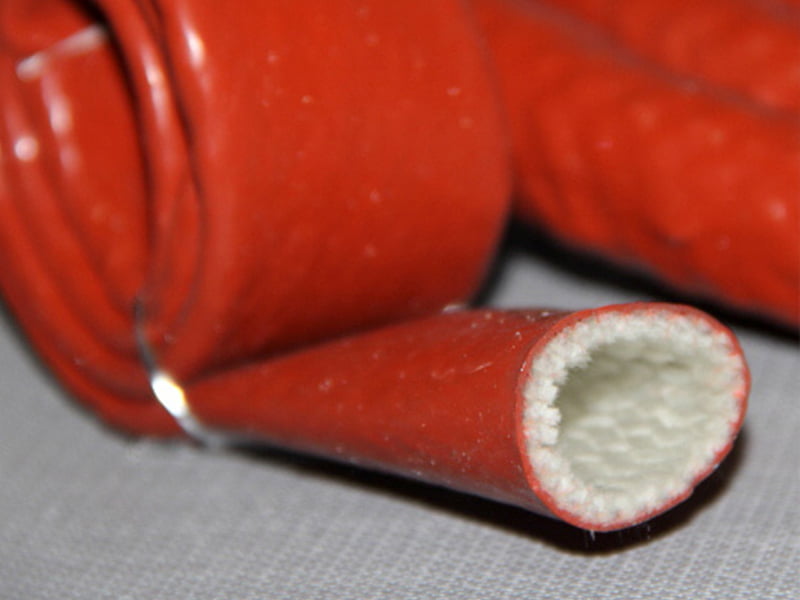 Gelişmiş Elektrik Yalıtımı için Dayanıklı Silikon Kaplamalı Fiberglas Kılıf